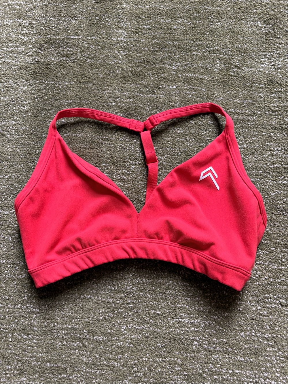 Oner Active Red T-Back Sports Bralette